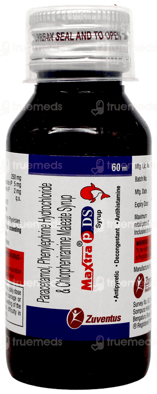 Maxtra P Ds Syrup 60ml